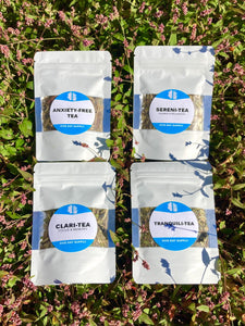 Anxiety - Free | Mental Health Variety Pack - Cerebral Tea Company