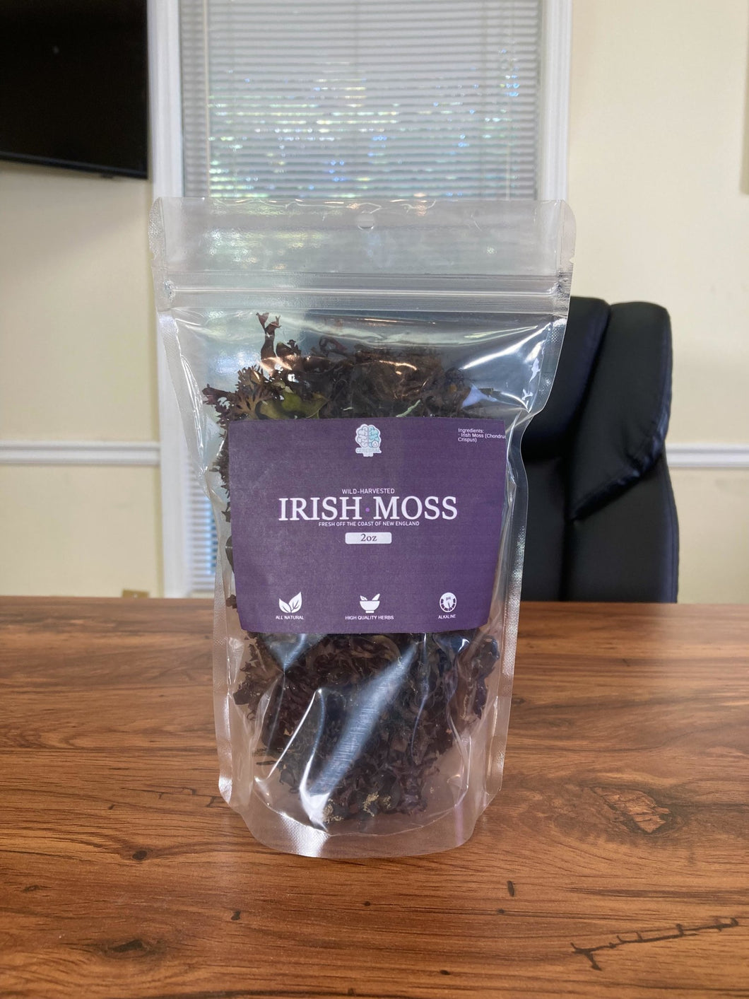 100% Wildcrafted Irish Moss (Chondrus Crispus) - Cerebral Tea Company