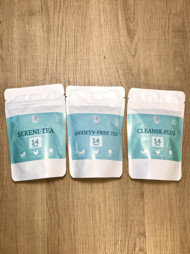Anxiety-Free - Small Therapeutic Package - Cerebral Tea Company