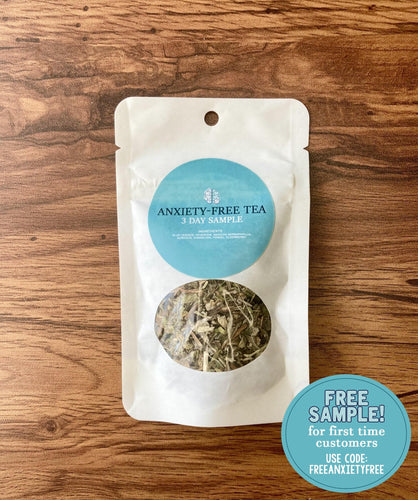 Anxiety-Free Tea - 3 Day Sample - Cerebral Tea Company
