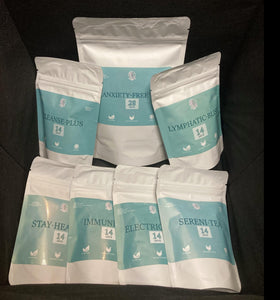 Anxiety-Free Variety Package: 7 Alkaline Blends - Cerebral Tea Company
