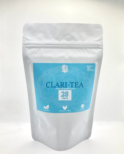 Clari-Tea: Focus & Memory Blend - 28 Day Supply - Cerebral Tea Company