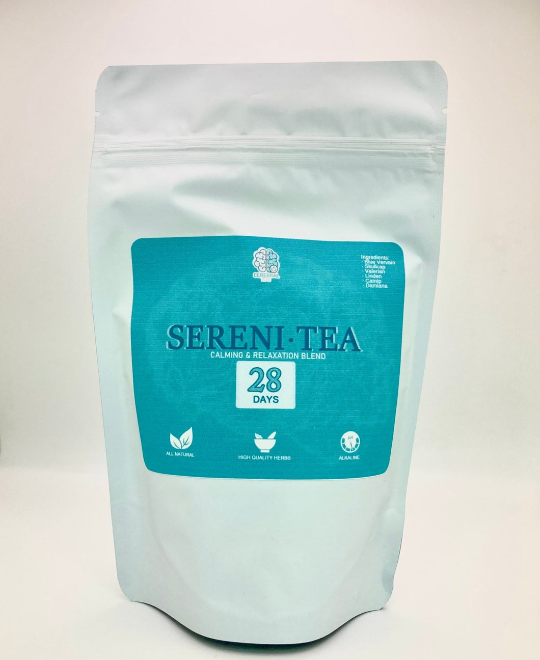 Sereni-Tea: Calming & Relaxation Blend - 28 Day Supply - Cerebral Tea Company